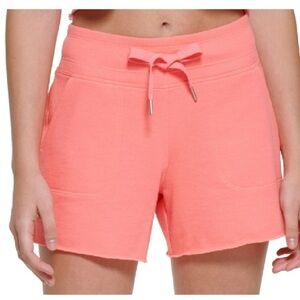 Calvin Klein Performance Women's Ribbed Waistband Shorts short NWT 🩳